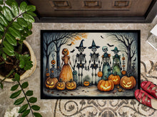 Load image into Gallery viewer, Calacas Skeletons Spooky Halloween Doormat -  18x27 Decorative Floor Mat – Indoor/Outdoor Rug