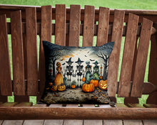 Load image into Gallery viewer, Calacas Skeletons Spooky Halloween Throw Pillow - 14x14 Decorative Pillow – Art for Your Home &amp; Patio