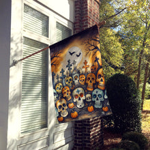 Load image into Gallery viewer, Calaveras Sugar Skulls Spooky Halloween House Flag