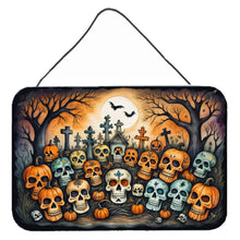 Load image into Gallery viewer, Calaveras Sugar Skulls Spooky Halloween Wall or Door Hanging Prints