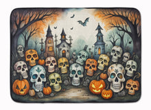 Load image into Gallery viewer, Calaveras Sugar Skulls Spooky Halloween Memory Foam Kitchen Mat