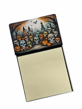 Load image into Gallery viewer, Calaveras Sugar Skulls Spooky Halloween Sticky Note Holder- Refiilable Desk Accessory Note Pad