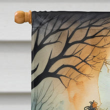 Load image into Gallery viewer, Dancing Skeletons Spooky Halloween House Flag