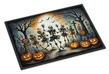 Load image into Gallery viewer, Dancing Skeletons Spooky Halloween Doormat -  18x27 Decorative Floor Mat – Indoor/Outdoor Rug