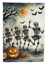 Load image into Gallery viewer, Dancing Skeletons Spooky Halloween House Flag