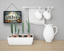 Load image into Gallery viewer, Dancing Skeletons Spooky Halloween Wall or Door Hanging Prints
