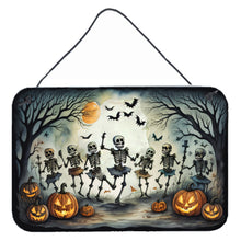 Load image into Gallery viewer, Dancing Skeletons Spooky Halloween Wall or Door Hanging Prints