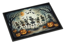 Load image into Gallery viewer, Dancing Skeletons Spooky Halloween Doormat -  18x27 Decorative Floor Mat – Indoor/Outdoor Rug