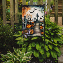 Load image into Gallery viewer, Day of the Dead Spooky Halloween Garden Flag – Outdoor Decorative Yard Flag