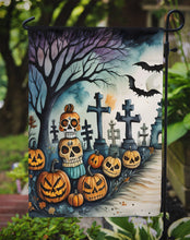 Load image into Gallery viewer, Day of the Dead Spooky Halloween Garden Flag – Outdoor Decorative Yard Flag