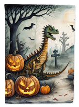 Load image into Gallery viewer, Dinosaurs Spooky Halloween House Flag
