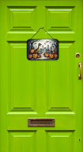 Load image into Gallery viewer, Dinosaurs Spooky Halloween Wall or Door Hanging Prints