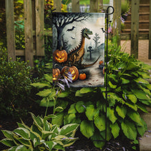 Load image into Gallery viewer, Dinosaurs Spooky Halloween Garden Flag – Outdoor Decorative Yard Flag