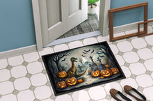 Load image into Gallery viewer, Dinosaurs Spooky Halloween Doormat -  18x27 Decorative Floor Mat – Indoor/Outdoor Rug