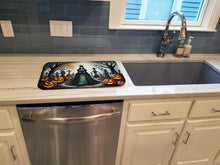 Load image into Gallery viewer, Evil Queen Spooky Halloween Dish Drying Mat
