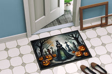Load image into Gallery viewer, Evil Queen Spooky Halloween Doormat - 24x36 Decorative Floor Mat – Indoor/Outdoor Rug with Artistic Flair