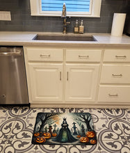 Load image into Gallery viewer, Evil Queen Spooky Halloween Memory Foam Kitchen Mat