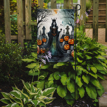 Load image into Gallery viewer, Evil Queen Spooky Halloween Garden Flag – Outdoor Decorative Yard Flag