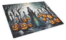 Load image into Gallery viewer, Evil Queen Spooky Halloween Glass Cutting Boards – Durable, Decorative Kitchen Art Large
