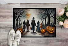 Load image into Gallery viewer, Vampires Spooky Halloween Doormat -  18x27 Decorative Floor Mat – Indoor/Outdoor Rug