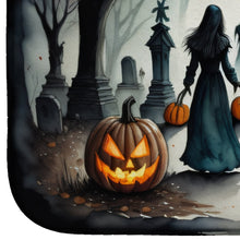 Load image into Gallery viewer, Vampires Spooky Halloween Dish Drying Mat