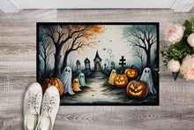 Load image into Gallery viewer, Ghosts Spooky Halloween Doormat -  18x27 Decorative Floor Mat – Indoor/Outdoor Rug