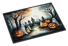 Load image into Gallery viewer, Ghosts Spooky Halloween Doormat -  18x27 Decorative Floor Mat – Indoor/Outdoor Rug