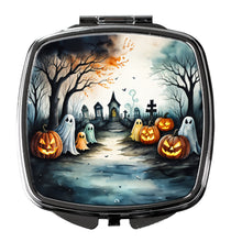 Load image into Gallery viewer, Ghosts Spooky Halloween Compact Mirror – Stylish Purse Mirror with Artistic Covers