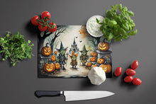 Load image into Gallery viewer, Goblins Spooky Halloween Glass Cutting Boards – Durable, Decorative Kitchen Art Large