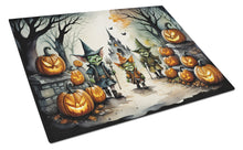 Load image into Gallery viewer, Goblins Spooky Halloween Glass Cutting Boards – Durable, Decorative Kitchen Art Large