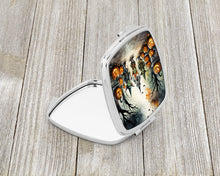 Load image into Gallery viewer, Goblins Spooky Halloween Compact Mirror – Stylish Purse Mirror with Artistic Covers