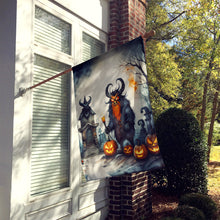 Load image into Gallery viewer, Krampus The Christmas Demon Spooky Halloween House Flag