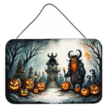 Load image into Gallery viewer, Krampus The Christmas Demon Spooky Halloween Wall or Door Hanging Prints