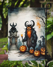 Load image into Gallery viewer, Krampus The  Demon Spooky Halloween Garden Flag – Outdoor Decorative Yard Flag