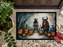 Load image into Gallery viewer, Krampus The Christmas Demon Spooky Halloween Doormat - 24x36 Decorative Floor Mat – Indoor/Outdoor Rug with Artistic Flair