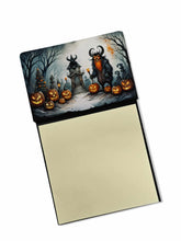 Load image into Gallery viewer, Krampus The Christmas Demon Spooky Halloween Sticky Note Holder- Refiilable Desk Accessory Note Pad