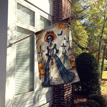 Load image into Gallery viewer, La Catrina Skeleton Spooky Halloween House Flag