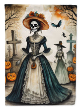 Load image into Gallery viewer, La Catrina Skeleton Spooky Halloween Garden Flag – Outdoor Decorative Yard Flag