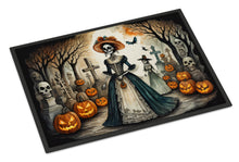 Load image into Gallery viewer, La Catrina Skeleton Spooky Halloween Doormat -  18x27 Decorative Floor Mat – Indoor/Outdoor Rug
