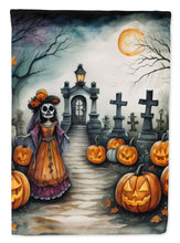 Load image into Gallery viewer, La Catrina Skeleton Spooky Halloween House Flag