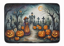 Load image into Gallery viewer, La Catrina Skeleton Spooky Halloween Memory Foam Kitchen Mat