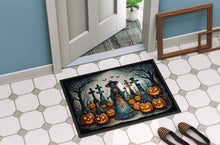 Load image into Gallery viewer, La Catrina Skeleton Spooky Halloween Doormat -  18x27 Decorative Floor Mat – Indoor/Outdoor Rug