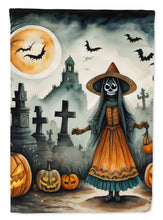 Load image into Gallery viewer, La Llorona Skeleton Spooky Halloween House Flag