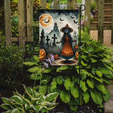 Load image into Gallery viewer, La Llorona Skeleton Spooky Halloween Garden Flag – Outdoor Decorative Yard Flag