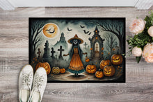 Load image into Gallery viewer, La Llorona Skeleton Spooky Halloween Doormat -  18x27 Decorative Floor Mat – Indoor/Outdoor Rug