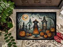 Load image into Gallery viewer, La Llorona Skeleton Spooky Halloween Doormat -  18x27 Decorative Floor Mat – Indoor/Outdoor Rug