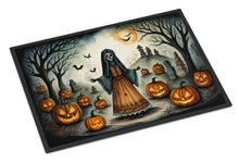 Load image into Gallery viewer, La Llorona Skeleton Spooky Halloween Doormat -  18x27 Decorative Floor Mat – Indoor/Outdoor Rug