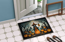 Load image into Gallery viewer, La Llorona Skeleton Spooky Halloween Doormat -  18x27 Decorative Floor Mat – Indoor/Outdoor Rug