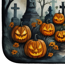 Load image into Gallery viewer, Marigold Spooky Halloween Dish Drying Mat