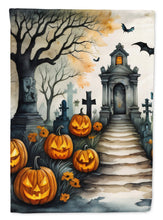 Load image into Gallery viewer, Marigold Spooky Halloween Garden Flag – Outdoor Decorative Yard Flag